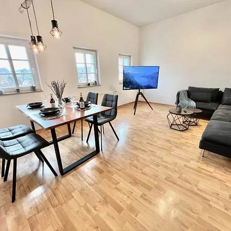 Modernes Mit Blick Zur Elbe Apartment *